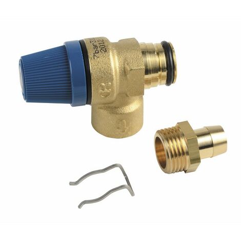 Valvola sicurezza 7 bar 1/2"