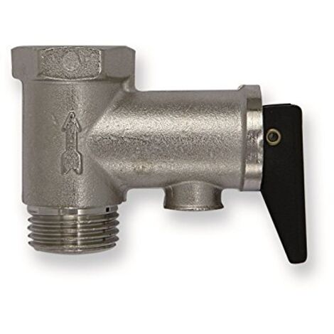 Valvola sicurezza scaldabagno mf 3/4 pollice con riduttore di pressione 8 atm