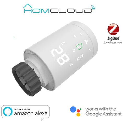 Valvola Termostatica Per Radiatori Smart Digitale Zigbee Smart Life Tuya (Xh-Tvz)