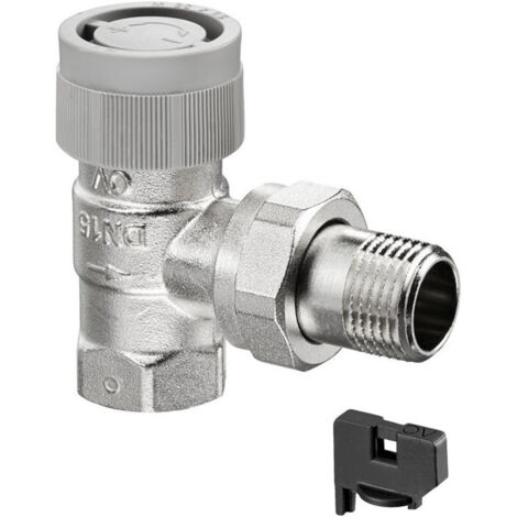 Valvola termostatica serie AQ M 30 x 1,5, angolo DN 25 OVENTROP