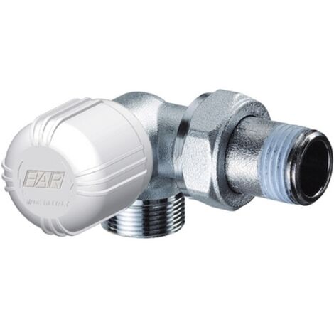 VALVOLA TERMOSTATIZZABILE A SQUADRA DX- 1/2- FAR- pezzi 1