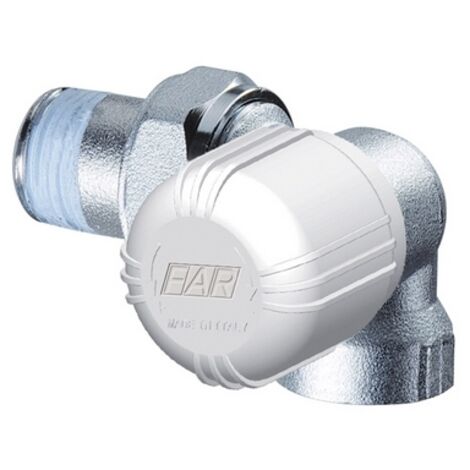 VALVOLA TERMOSTATIZZABILE A SQUADRA SX FERRO- 3/8- FAR- pezzi 1