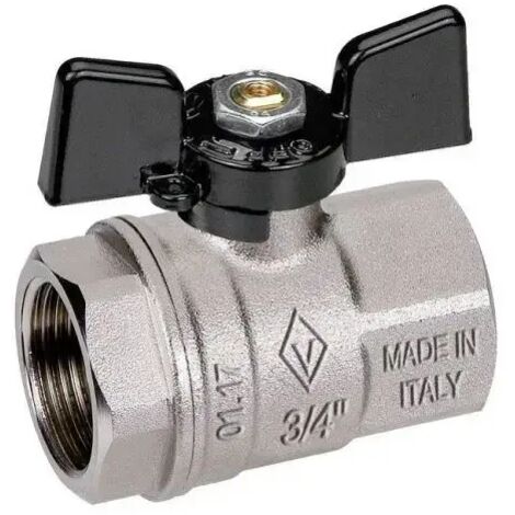 VALVOLE A SFERA PASSAGGIO TOTALE F-F FARFALLA ALLUMINIO - 1/2 PN 50