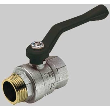 VALVOLE A SFERA PASSAGGIO TOTALE M-F LEVA ALLUMINIO - 2" PN 25