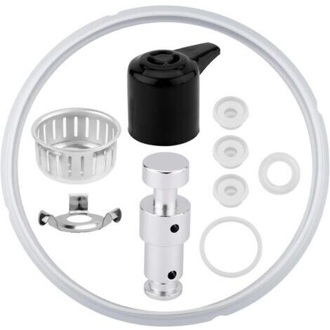Valvole di ventilazione e guarnizioni adattate ai modelli 8QT per una gestione efficiente della pressione.