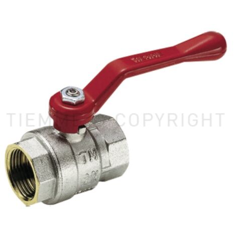 Valvole scirocco femmina/femmina iso228 con leva alluminio tiemme 2310005