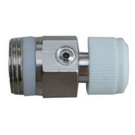 VALVOLINA DI SFIATO OTTONE CROMATO PER RADIATORE 1/2 -CONF FAIDF