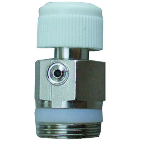VALVOLINA DI SFIATO OTTONE CROMATO PER RADIATORE 3/8 -CONF FAIDF