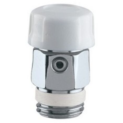 VALVOLINA MANUALE PER RADIATORI CROMO Misura: 3/8" M
