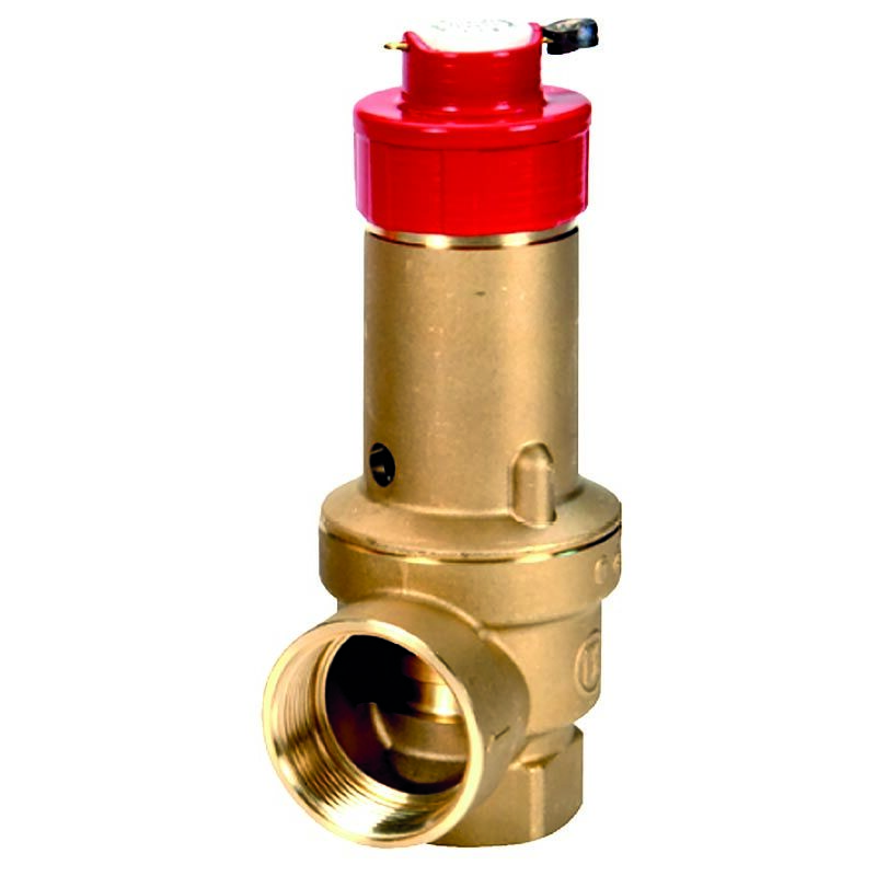 Soupape de securite qualifiee inail (ex ispesl) - raccords : 1/2 'x 3/4 'ff soupape de securite inail 1/2 'x3/4' 3.5 bar