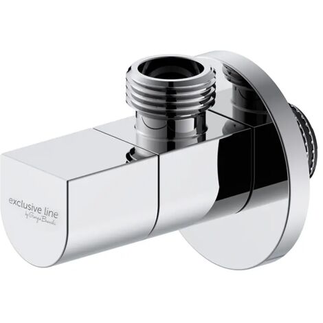 Válvula angular IDMAR de 1/2" x 3/8" con cabezal cerámico 1004