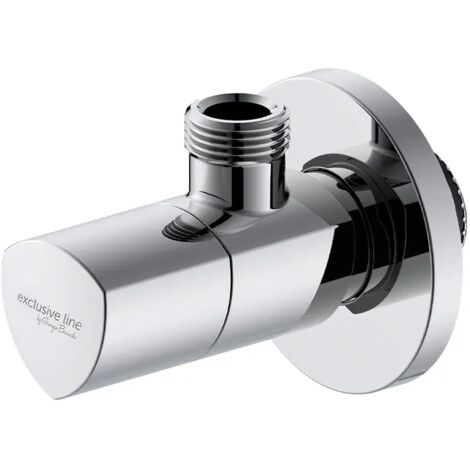 Válvula angular IDMAR de 1/2" x 3/8" con cabezal cerámico 1007