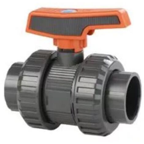 VALVULA BOLA PVC-U STD 3H BSP PE-EPDM 36518