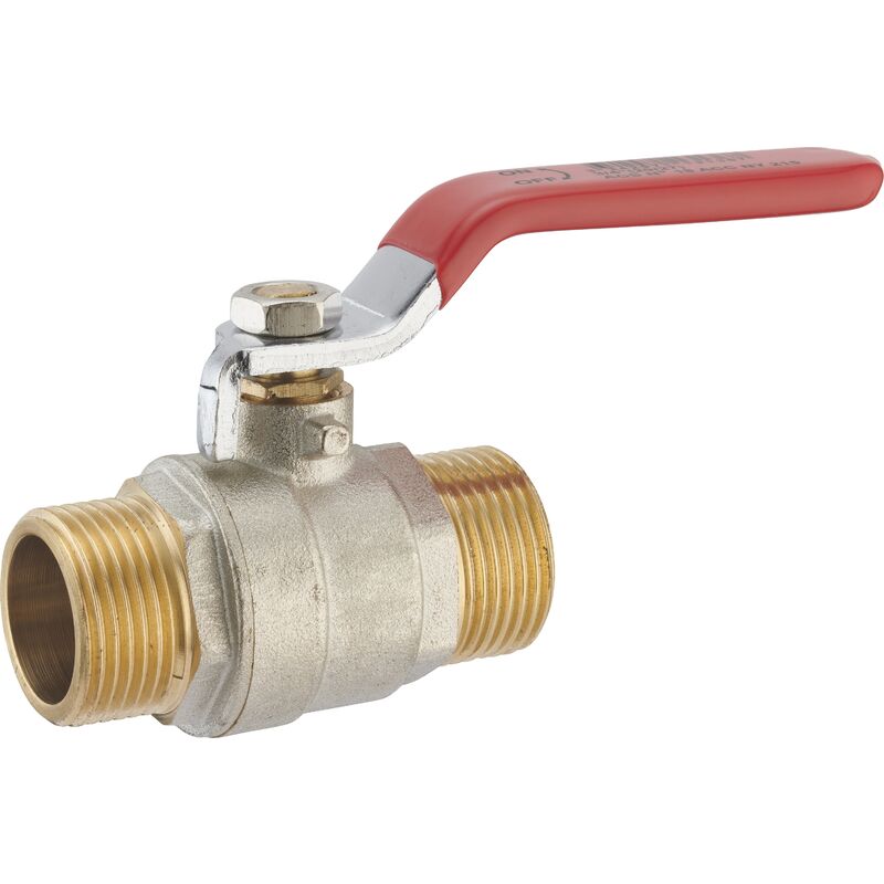 

Válvula con palanca macho G3/8' - macho G3/8'