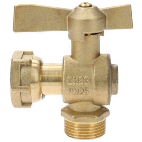 VALVULA CUADRADA HEMBRA 3/4 M LE 1/2 PARA CONTADORES DE AGUA - GARIS - B02-RCEQ1520