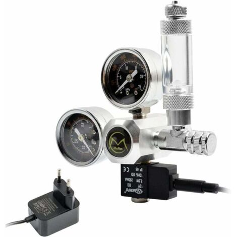 Válvula de aguja para sistema de acuario, regulador de CO2, contador de burbujas, accesorio para acuario
