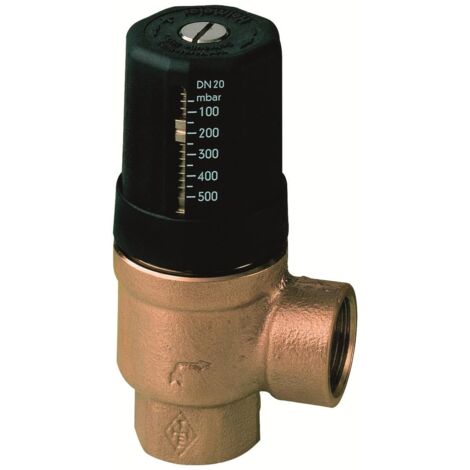 Válvula de alivio Hydrolux DN20 de bronce con rosca interna
