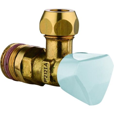 Válvula de ángulo para el lavado oculto