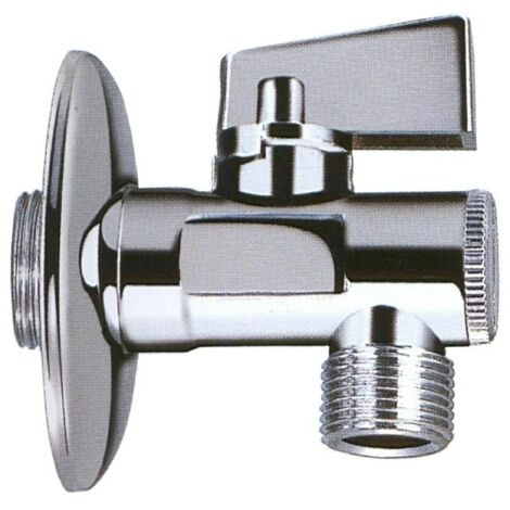Válvula de bola angular de 1/2" x 3/8"