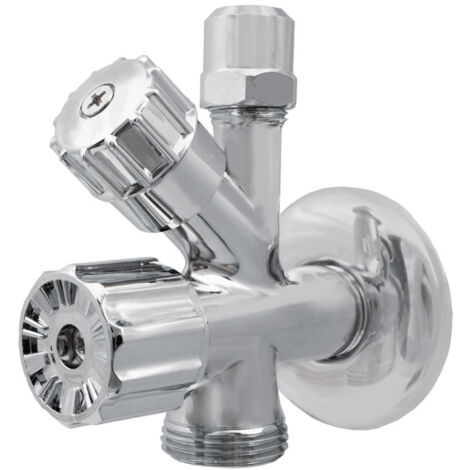Válvula de bola angular IDMAR de 1/2" x 3/8" - Fig. 2 VITO
