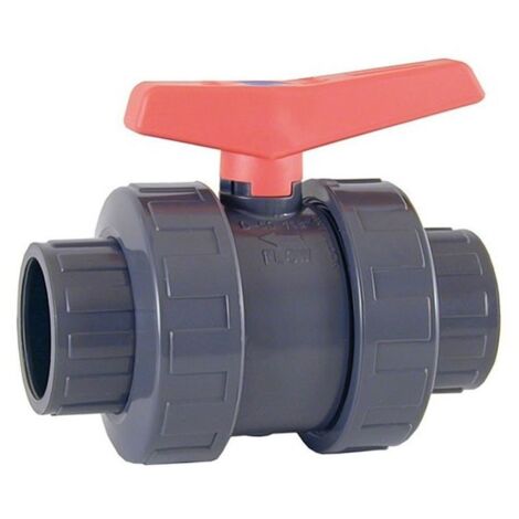 Válvula de bola Cepex 02453 PVC-U 20 mm resistente a corrosión
