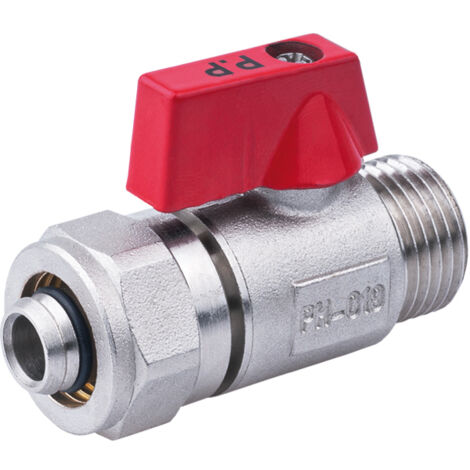 Válvula de bola roscada PEX 16x1/2” GZ