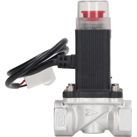 Válvula de control de gas, detector de gas de amplia aplicación, antiinterferencias, alta seguridad, fácil instalación, sensor semiconductor para tuberías (enchufe europeo).