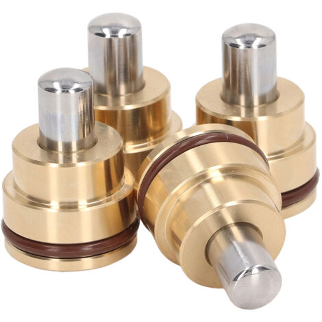 Válvula de control de joystick profesional Daewoo DH225 7-9, material de aleación + goma, 4 piezas