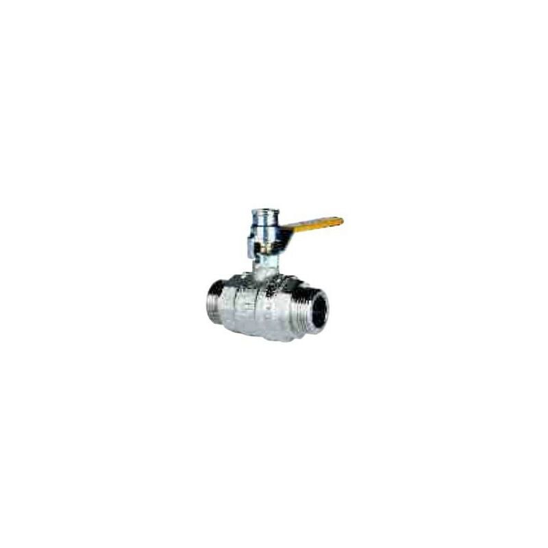 

Válvula de corte de gas macho con mango, válvula 33x42 DM25 - Gurtner