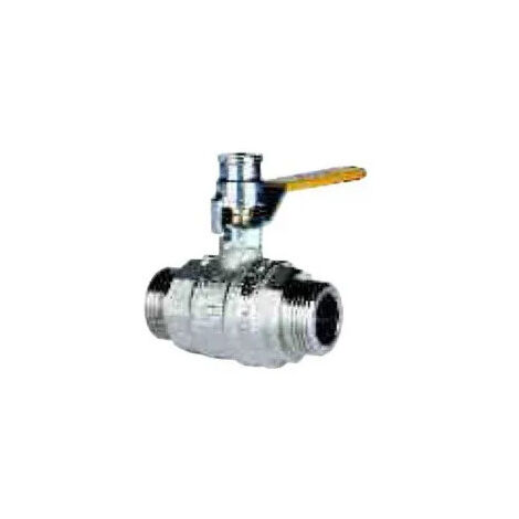 Válvula de corte de gas macho con mango, válvula 40x49 DM32 - GURTNER