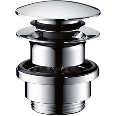 Válvula de desagüe AXOR de hansgrohe, con orificio de rebose,