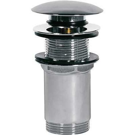 VÁLVULA DE DESAGÜE CLICK-CLACK PARA LAVABO SIN REBOSADERO
