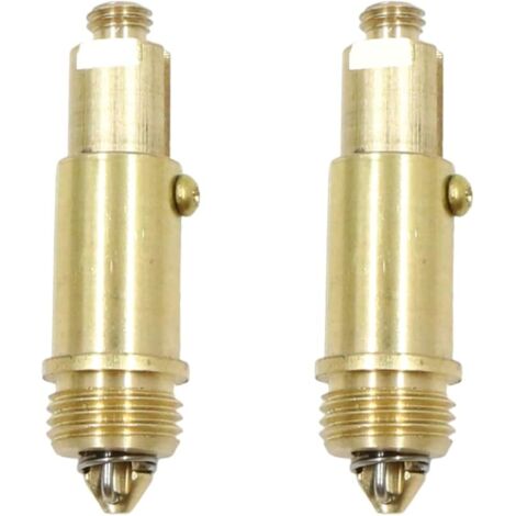 Válvula de drenaje automática, rosca de latón, conexión clic-clac de latón, 2 piezas para tapón de desagüe de lavabo de bañera. Pieza de repuesto con mecanismo giratorio, compatible con la mayoría de 