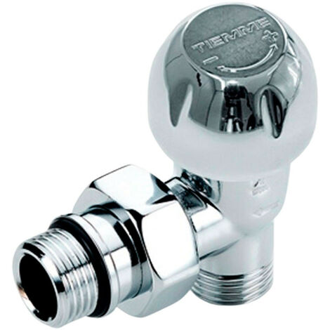 Válvula de Escuadra con Unión para Tubo de Cobre/PEX/Multicapa - Rosca Macho 1/2" - Tiemme