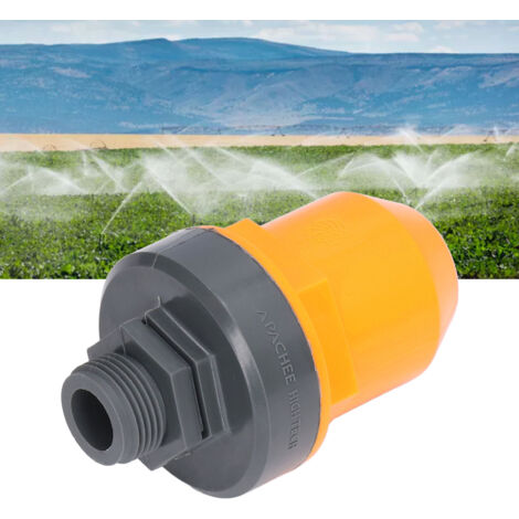 Válvula de filtro automática de entrada/salida de aire exterior DN25 G1 para riego de jardines (ABS)