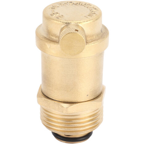 Válvula de purga de aire con rosca macho G1 DN25, válvula de purga automática para aire acondicionado y calentador de agua solar.