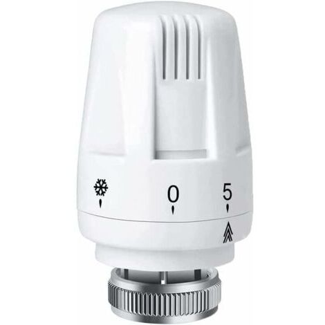 Válvula de radiador, sistema de calefacción, válvulas neumáticas de control de temperatura, cabezal de repuesto estándar para válvula termostática de radiador.