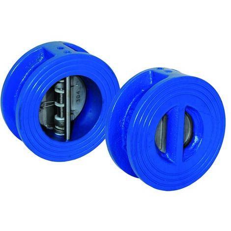 Válvula de retención de doble disco dn150 pn16