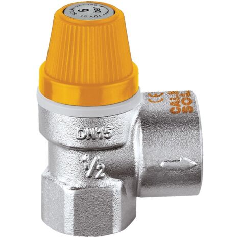 Válvula de seguridad solar 6 BARES FF 15X21