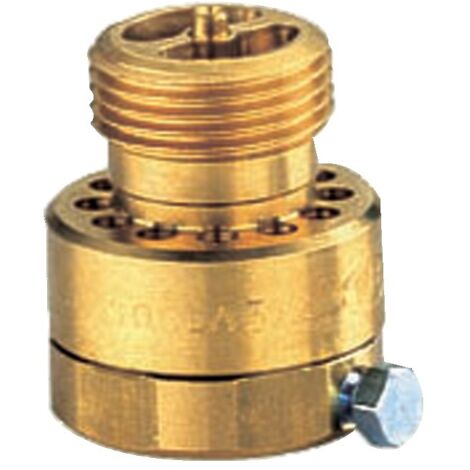 Válvula de vaciado anti-sifón macho - hembra para grifo de riego o lavadora 20x27