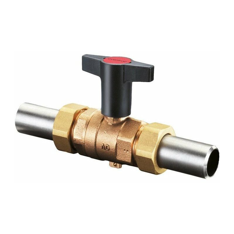 

Válvula ESFERA GIRATORIA. OPTIBAL PN40 DN15, con ENCHUFES SOLDADOS