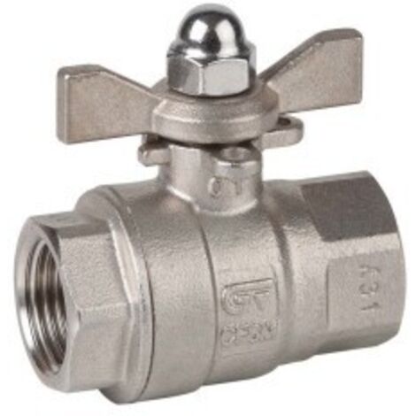 VALVULA. ESF.INOX.2 PZS H-H PAL 3/4" - GENEBRE