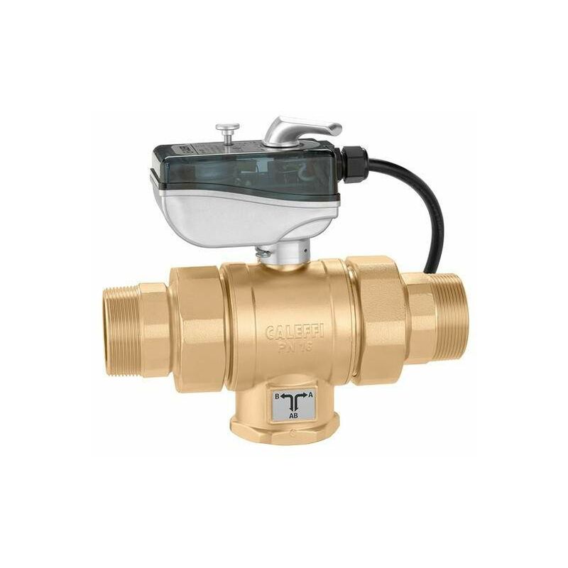 

Válvula de bola motorizada de tres vías 638L | 230V - 1 1/2' - Caleffi