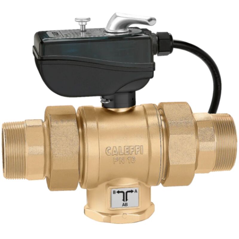 

Válvula de bola motorizada de tres vías 638L | 230V - 2' - Caleffi