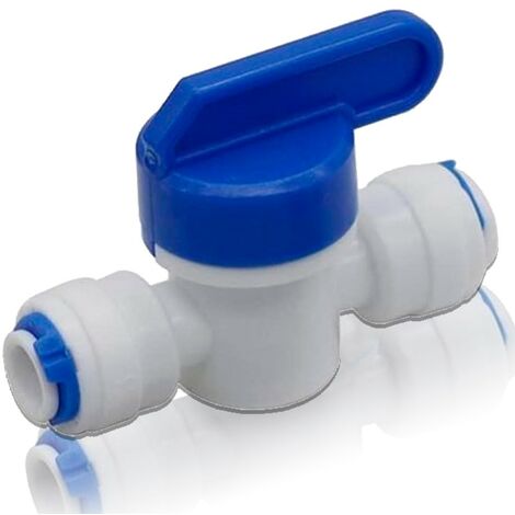 ROSMMEL Válvula o llave recta tubo 1/4" tubo 1/4"