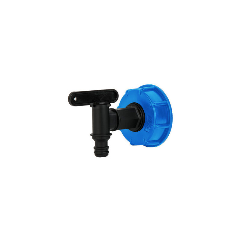

Válvula para el tanque de agua IBC GW S60x6 con grifo de 3/4'