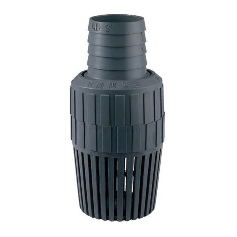 VALVULA PIE MANGUERA PP 1"