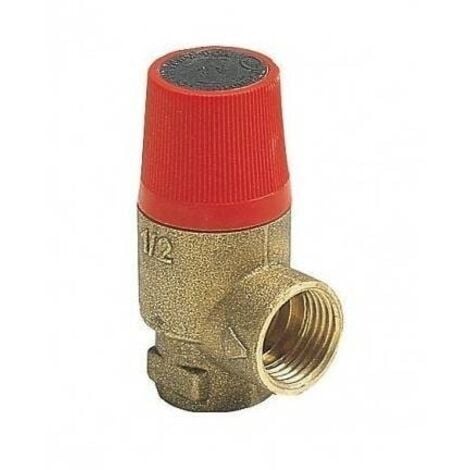 Valvula Seguridad Caldera Standard 3 Bares Hembra Hembra 1/2