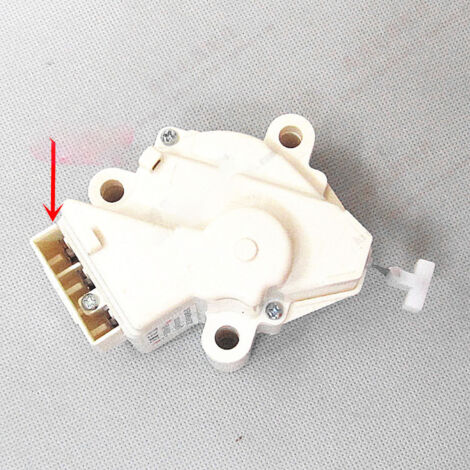 Válvula solenoide para tractor, para lavadora, válvula de drenaje de doble carrera, accesorio de motor 4681EN1008A, plástico duradero y ecológico.