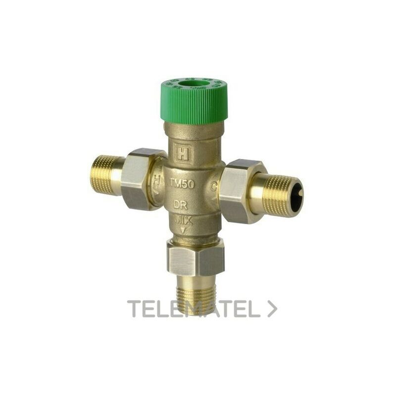 

VÁLVULA TERMOSTÁTICA MEZCLADORA TM50 SIN RACOR M 3/4 TM50-1/2E - Honeywell